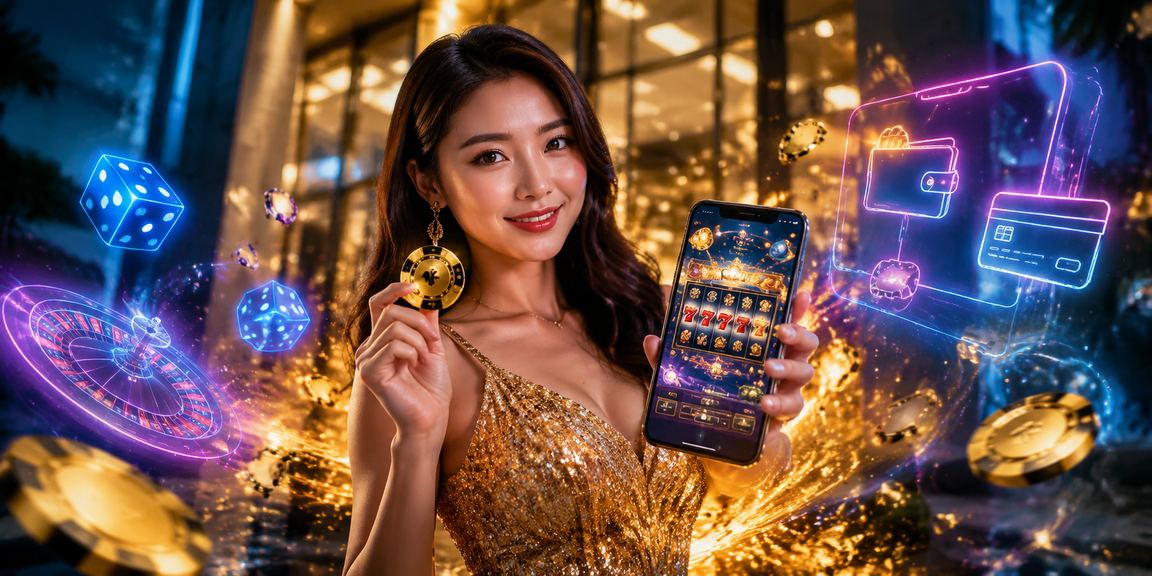 Aplikasi kasino Malaysia bergaya Melayu moden dengan paparan permainan Roulette dalam talian